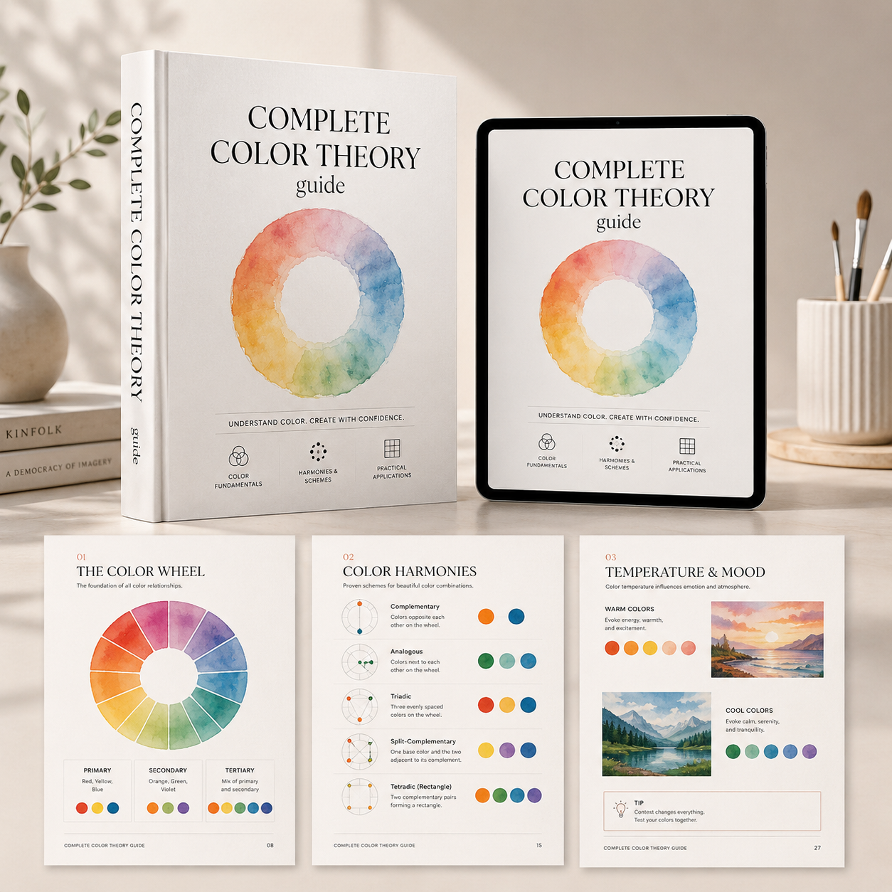 Bonus 2 — Complete Color Theory Guide PDF